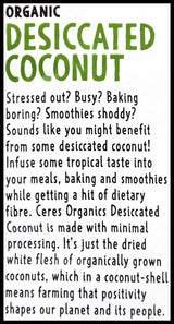 Ceres Organics Desiccated Coconut (225g) - Organics.ph