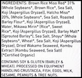 Ceres Organics Instant Miso Soup (4 x 15g) - Organics.ph