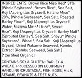 Ceres Organics Instant Miso Soup (4 x 15g) - Organics.ph