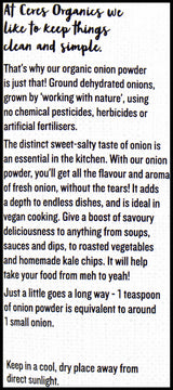Ceres Organics Onion Powder (50g) - Organics.ph