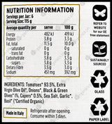 Ceres Organics Pasta Sauce - Tomato Olive Caper (690g) - Organics.ph