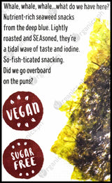 Ceres Organics Seaweed Snack Pack - Sea Salt & Vinegar (8 x 2g packs) - Organics.ph