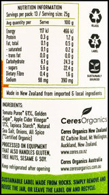 Ceres Organics Tomato Ketchup (290ml) - Organics.ph