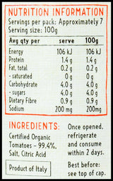 Ceres Organics Tomato Passata - Organics.ph
