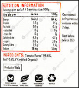 Ceres Organics Tomato Passata w/ Basil (680g) - Organics.ph