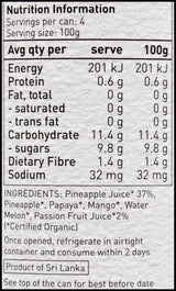 Ceres Organics Tropical Fruit Salad in Fruit Juice (400g) - Organics.ph