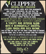 Clipper Organic Instant Coffee - Decaf (100g) - Organics.ph