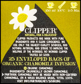 Clipper Organic Tea - Chamomile Infusion (25 bags) - Organics.ph