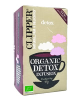 Clipper Organic Tea - Detox Infusion - Hibiscus, Liquorice Root, Nettle, Aloe Vera (20 bags) - Organics.ph