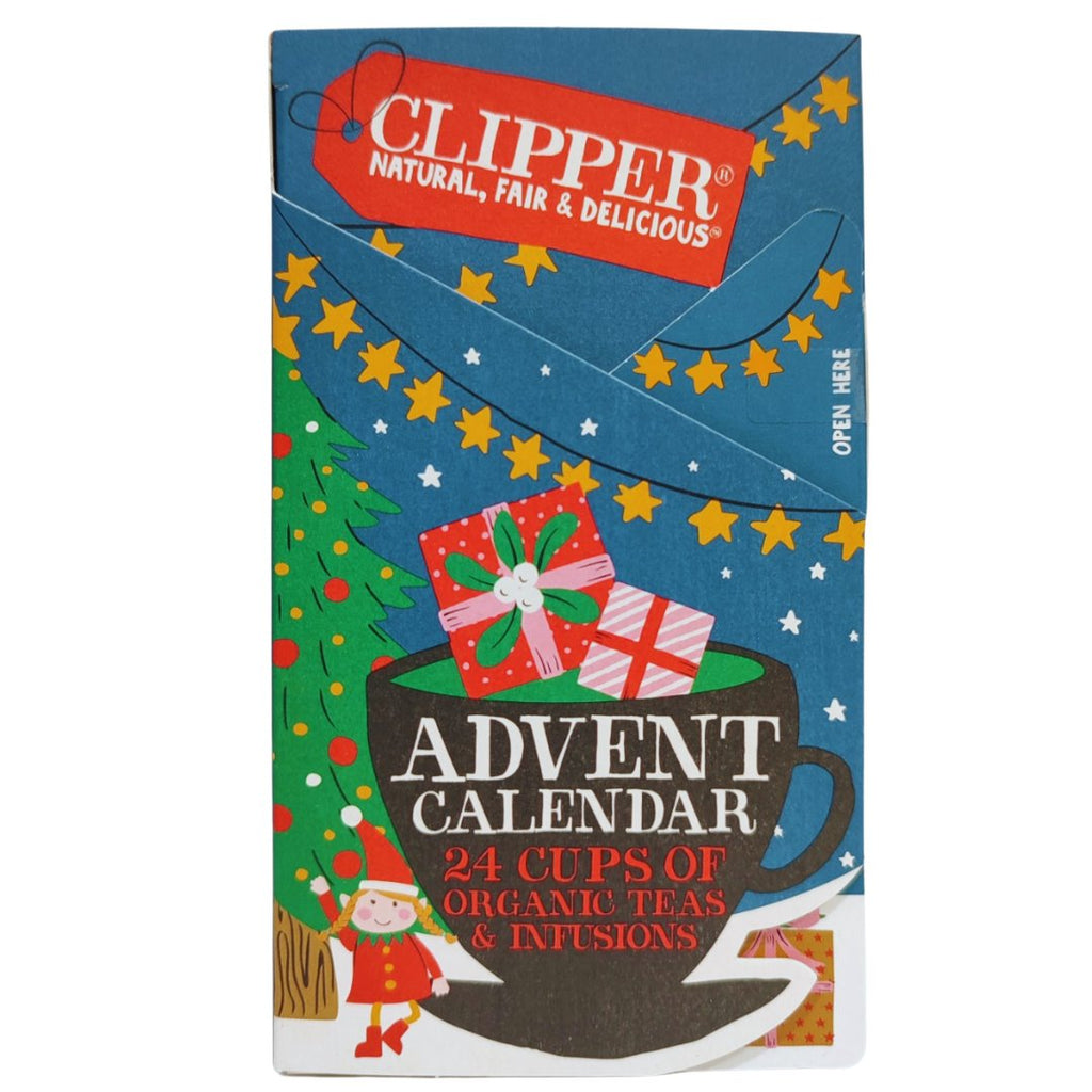 Clipper organic tea infusions 24 cup selection advent calendar 24cups clipper-organic-tea-infusions-24-cup-selection-advent-calendar-24cups