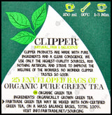 Clipper Organic Tea - Pure Green Tea (25 bags) - Organics.ph