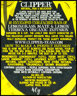 Clipper Organic Tea - Rise & Shine - Lemongrass Mae, Lemon Verbena (20 bags) - Organics.ph