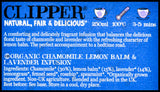 Clipper Organic Tea - Snore & Peace - Chamomile, Lemon Balm, Lavender (20 bags) - Organics.ph