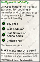 Coco Natura Organic Coconut Aminos Seasoning (150ml) - Organics.ph