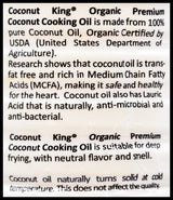 Coconut King Organic Culinary Coconut Oil (1 liter) - Organics.ph