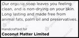Coconut Matter Organic Soap Scrub - Unscented (Wild) (100g) - Organics.ph