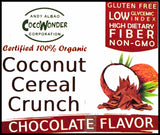 CocoWonder Organic Coconut Cereal Crunch - Chocolate (50g) - Organics.ph