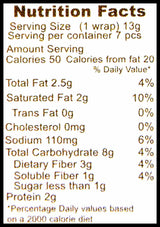 CocoWonder Organic Coconut Wrap 4pcs. (52g) - Organics.ph