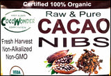 CocoWonder Organic Raw Cacao Nibs (100g) - Organics.ph