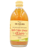 De Nigris Organic Apple Cider Vinegar - Honey (500ml) - Organics.ph