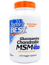 Doctor's Best Glucosamine Chondroitin MSM (240 caps) - Organics.ph