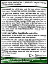 Dr. Schulze's Organic SuperFood Plus Vitamin & Mineral Herbal Concentrate (390 tablets) - Organics.ph