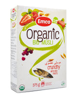 Emco Organic Bio Muesli - Crunchy w/ Red Fruits (375g) - Organics.ph