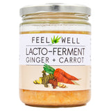 Feel Well Fermented Ginger Carrot Pickles (400g) - Organics.ph