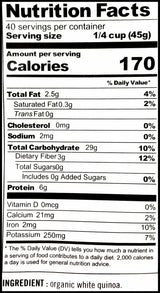 Gogo Quinoa Organic Royal Quinoa - White (1.81 kg) - Organics.ph