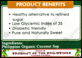 Greenlife Organic Coconut Sugar (250g) - Organics.ph