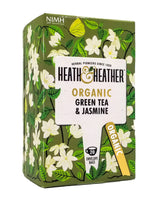 Heath and Heather Organic Green Tea (Jasmine) (20 bags) - Organics.ph