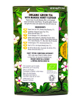 Heath and Heather Organic Green Tea - Manuka Honey (20 tea bags) - Organics.ph