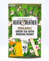 Heath and Heather Organic Green Tea - Manuka Honey (20 tea bags) - Organics.ph