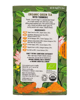 Heath and Heather Organic Green Tea (Turmeric) (20 bags) - Organics.ph