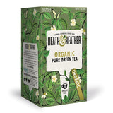 Heath and Heather Organic Pure Green Tea (20 tea bags) - Organics.ph