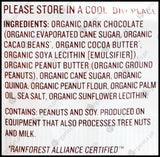 Justin's Organics Dark Chocolate Crispy Peanut Butter Cups (37g) - Organics.ph