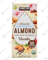 Kirkland Signature Organic Almond Milk - Vanilla (Unsweetened) (946ml) - Organics.ph