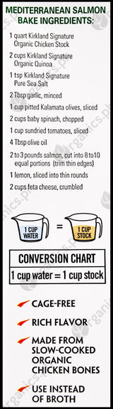 Kirkland Signature Organic Chicken Stock (946ml) - Organics.ph