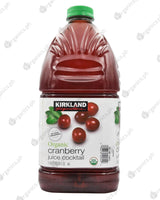 Kirkland Signature Organic Cranberry Juice Cocktail (2.84L) - Organics.ph