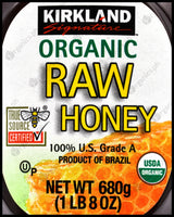 Kirkland Signature Organic Raw Honey (680g) - Organics.ph