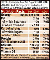 Koita Organic Milk - Chocolate (200ml) - Organics.ph