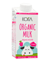 Koita Organic Milk - Strawberry (200ml) - Organics.ph