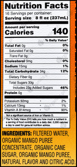 Langers Organic Mango Nectar Juice (3.78L) - Organics.ph