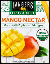 Langers Organic Mango Nectar Juice (3.78L) - Organics.ph