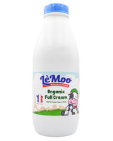 LeMoo Organic Full Cream Milk (1 Liter) - Organics.ph