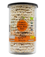 Lumlum Organic Brown Rice Cakes - Jasmine (100g) - Organics.ph