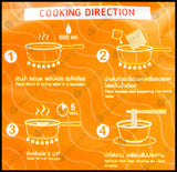 Lumlum Organic Brown Rice Instant Noodles - Tom Yum - Packet (75g) - Organics.ph