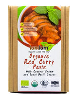 Lumlum Organic Red Curry Paste w/ Coconut Cream & Sweet Basil Leaves (100g) - Organics.ph