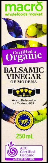 Macro Organic Balsamic Vinegar (250ml) - Organics.ph