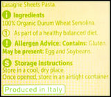 Macro Organic Pasta - Lasagne Sheets (250g) - Organics.ph